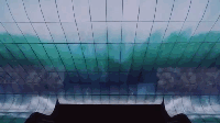 震驚了我的眼球！LG OLED把“瀑布”搬到了展會 2.gif