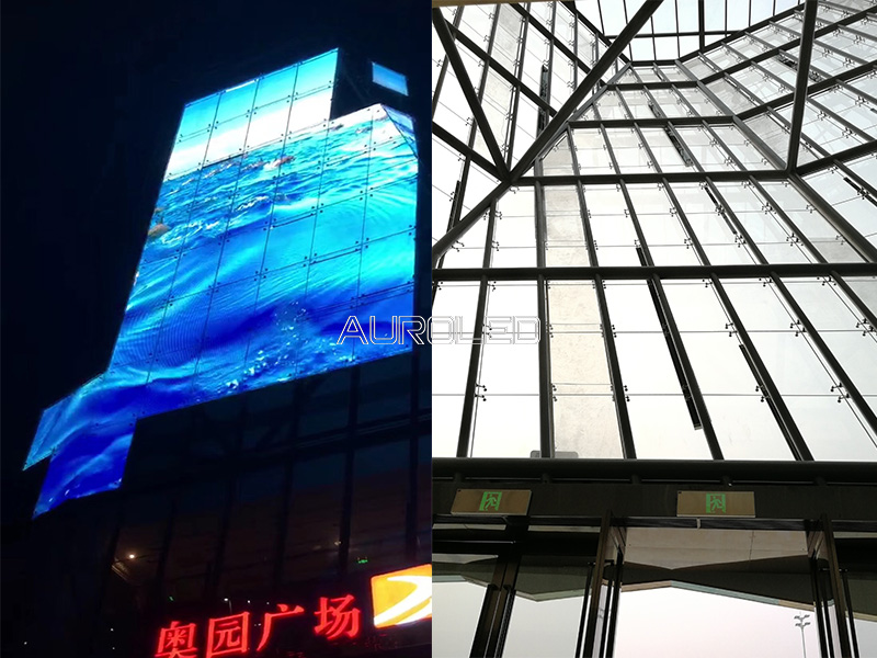 珠海奧園<a href=http://m.zhushasp.com/toumingping/ target=_blank class=infotextkey>透明屏</a>點(diǎn)亮效果