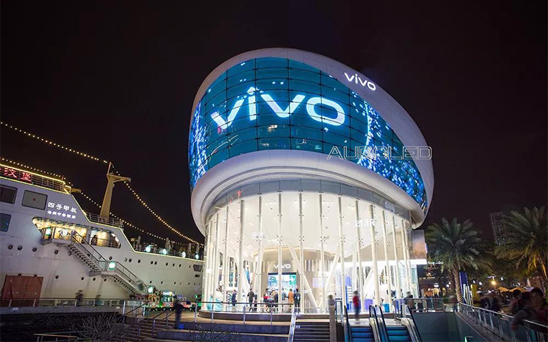 VIVO Lab旗艦店酷炫<a href=http://m.zhushasp.com/toumingping/ target=_blank class=infotextkey>透明屏</a>效果